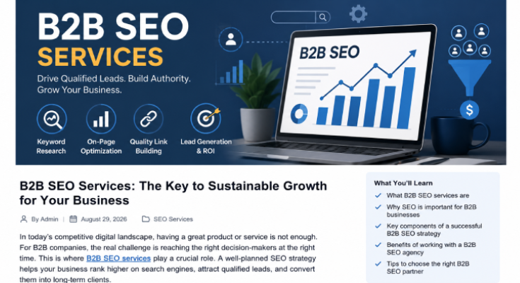 b2b seo services